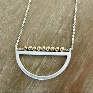 Park Lane Elegant Gold and Silver Necklace